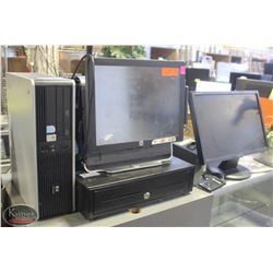 BAILIFF SEIZURE: ELO P.O.S. SYSTEM W/ CASH BOX,