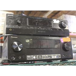 BAILIFF SEIZURE: PIONEER AV RECEIVER SOLD W/ SONY
