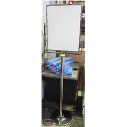 HEAVY-DUTY CHROME  ADVERTISEMENT SIGN