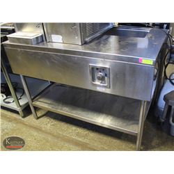 WELL SINGLE WELL STEAM TABLE