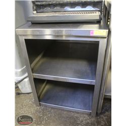 STAINLESS STEEL EQUIPMENT STAND W/ 2 UNDERSHELVES