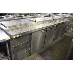 BAILIFF SEIZURE 4-DOOR 9' REFRIGERATED PREPSTATION