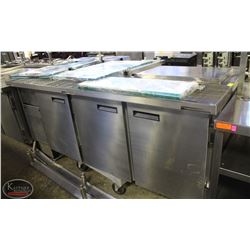 BAILIFF SEIZURE 3-DOOR 7' REFRIGERATED PREPSTATION