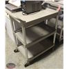 Image 1 : BAILIFF SEIZURE RUBBERMAID 3-TIER SERVICE CART