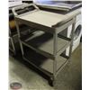 Image 1 : BAILIFF SEIZURE RUBBERMAID 3-TIER SERVICE CART
