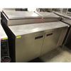 Image 1 : 2 DOOR S/S  REFRIGERATED PIZZA PREP STATION