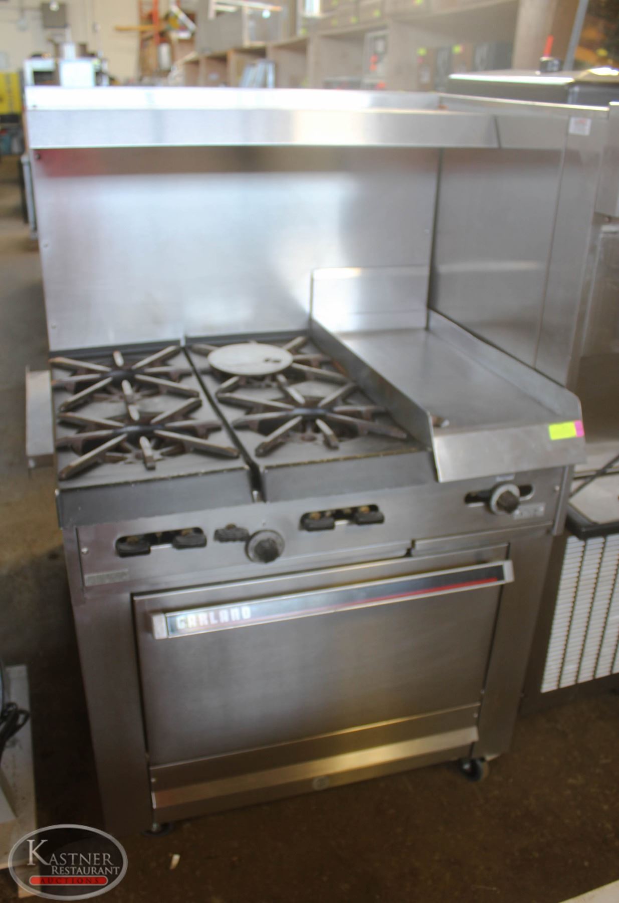 GARLAND NATURAL GAS COMBINATION RANGE W/ - Kastner Auctions
