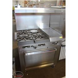 GARLAND NATURAL GAS COMBINATION RANGE W/