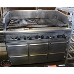 QUEST 48" BROILER /W 6 DRAWER REFRIGERATED BASE