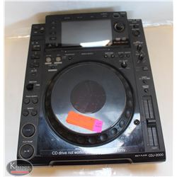 BAILIFF S. ITEM#17 PIONEER CDJ-2000 DJ MIXER