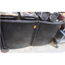 BAILIFF S. ITEM#46 2YORKVILLE YSL18"1500W SPEAKERS