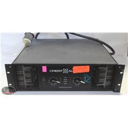 BAILIFF S. ITEM#54 CREST AUDIO CA12 AMP