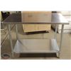 JOHNSON ROSE 48" X 30" STAINLESS STEEL WORK TABLE