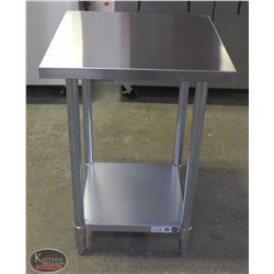JOHNSON ROSE 24" X 24" STAINLESS STEEL WORK TABLE