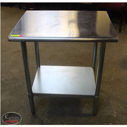 MVP STEELWORKS STAINLESS STEEL WORKTABLE W/