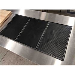 18" X 12" BAR SERVICE MATS - LOT OF 3