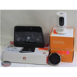 BAILIFF SEIZURE: LOT OF 2 VIVINT PING CAMERAS