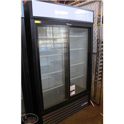 TRUE 2-DOOR UPRIGHT GLASS DISPLAY COOLER