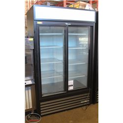 TRUE 2-DOOR UPRIGHT GLASS DISPLAY COOLER