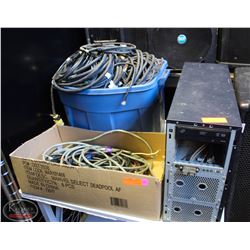 BAILIFF S. ITEM#28 LOT OF CABLES