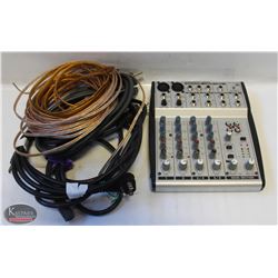 BAILIFF S. ITEM 90 EURORACK UB802 8-INPUT MIXER