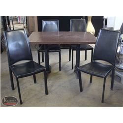 BAILIFF SEIZURE: RECTANGULAR VENEER TOP TABLE W/