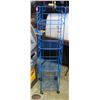 Image 1 : BAILIFF SEIZURE 4-TIER BLUE WIRE MERCHANDISER