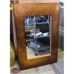BAILIFF SEIZURE: WOOD FRAMED MIRROR