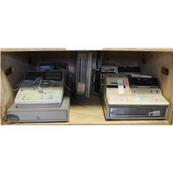 GROUP OF 5 ASSORTED CASH REGISTERS