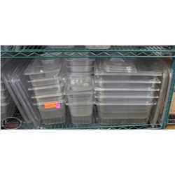 BAILIFF SEIZURE LARGE LOT OF ASSORTED POLY-CARB