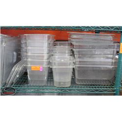 BAILIFF SEIZURE LARGE LOT OF ASSORTED POLY-CARB