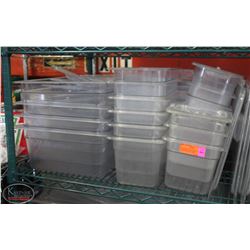 BAILIFF SEIZURE LARGE LOT OF ASSORTED POLY-CARB