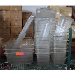 BAILIFF SEIZURE LARGE LOT OF ASSORTED POLY-CARB