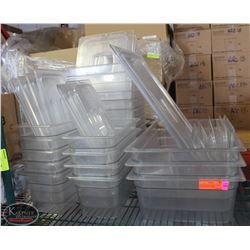 BAILIFF SEIZURE LARGE LOT OF ASSORTED POLY-CARB