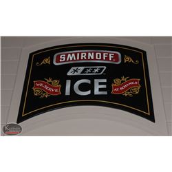 SMIRNOFF WOOD PLAQUE