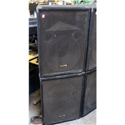 BAILIFF S. ITEM#40 2 COMMUNITY XLT43 SPEAKERS