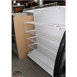 2 SECTIONS OF NEW GONDOLA RACKING