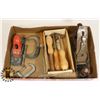 Image 1 : FLAT WITH  ASSORTED WOODWORKING TOOLS.