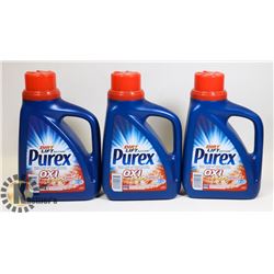 LOT OF 3 PUREX DETERGENT 1.47L EACH