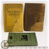 Image 1 : 3 ANTIQUE BOOKS - 2 SCHOOL BOOKS, PUBLISHED IN