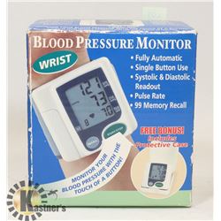 BLOOD PRESSURE MONITOR.