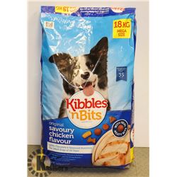 KIBBLES N' BITS DOG FOOD 18KG EXP FEB/21