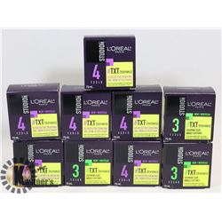 BAG OF ASSORTED L'OREAL HAIR CARE PRODUCTS