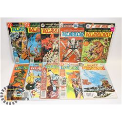 15 THE WARLORD COMICS.
