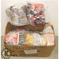 BOX OF ASSORTED WINTER HATS