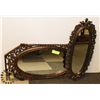 Image 1 : LOT OF 2 OLD MIRRORS