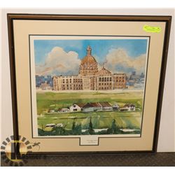 FRAMED PICTURE BY TOM TINKLER (87) DOUBLE MATTED