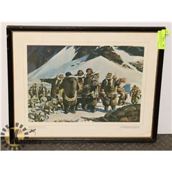 VINTAGE ARTWORK BY CHARLES F. COMFORT AT PELLY BAY