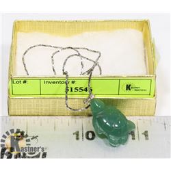 JADE TURTLE NECKLACE