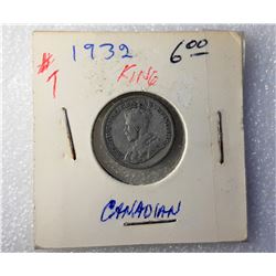 4)  CANADIAN KING EDWARD 10 CENT